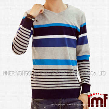 High Quality Cashmere Sweater Korean Style Fashion Men